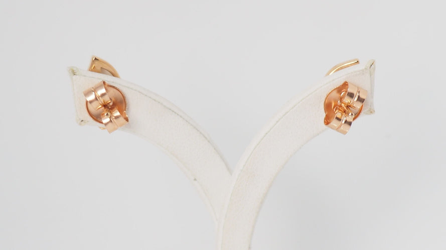 Boucles d'oreilles Boucles d'oreilles en or rose et nacres 58 Facettes 31595