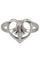 Bague BAGUE MODERNE CŒUR ET DIAMANT 58 Facettes 048431