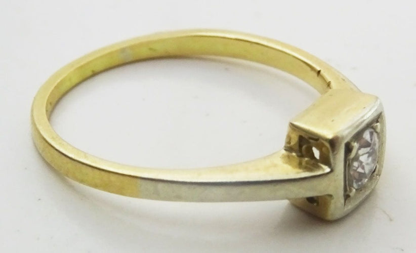 Bague Bague Or Diamants 58 Facettes