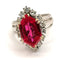 Bague Bague marquise diamants or blanc 58 Facettes 2831