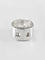 Bague 51 Bague Hermès Heraclès en Argent 58 Facettes