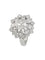 Bague 49 Bague Art Déco or blanc, platine et diamants 58 Facettes 858