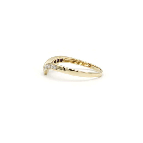 Bague Bague - Or, diamants & rubis 58 Facettes 230171R