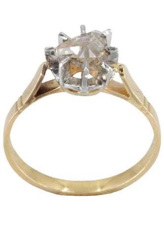 Bague SOLITAIRE ANCIEN DIAMANT 58 Facettes 050341