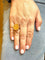 Bague 55 Bague pièce 10 francs Napoléon III 58 Facettes