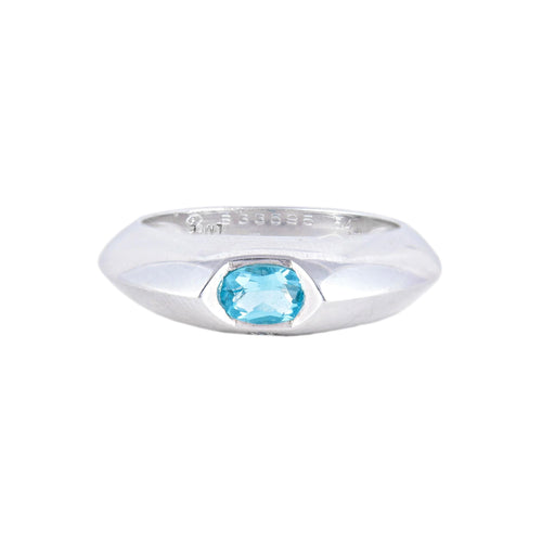 Bague 53.5 Bague Piaget Aigue-marine 58 Facettes