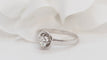Bague 53.5 Bague Solitaire en Platine & Diamant 58 Facettes 30482