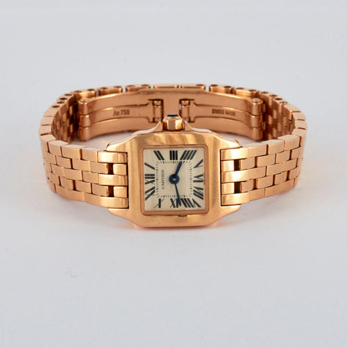 CARTIER - Montre Santos Demoiselle 58 Facettes