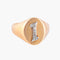 Bague 50 Bague Chevalière Femme 58 Facettes