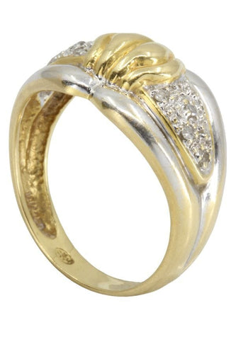 Bague BAGUE MODERNE DIAMANTS 58 Facettes 044001