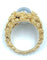 Bague GILBERT ALBERT. Bague or jaune et billes interchangeables 58 Facettes