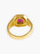 Bague 48 Bague Grenat et Diamants 58 Facettes