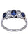 Bague 50 BAGUE ART DÉCO SAPHIRS ET DAMANTS 58 Facettes 071761