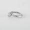 Bague 51 Bague Diadème Or Gris Diamants 58 Facettes