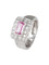 Bague Bague Saphir rose et Diamants 58 Facettes HS2781