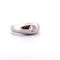 Bague Bague jonc anglais Or blanc Diamant 58 Facettes