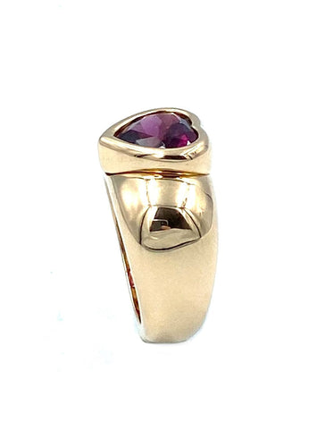 Bague PIAGET - Bague or rose et grenat 58 Facettes