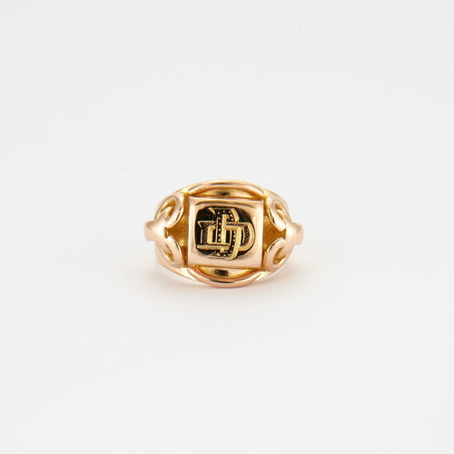 Bague 46.5 Chevalière en Or jaune 58 Facettes