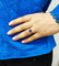 Bague 54-55 Bague saphir or blanc 58 Facettes FA-12