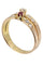 Bague BAGUE TOI ET MOI NAPOLÉON III RUBIS ET DIAMANTS 58 Facettes 053111