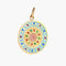 Pendentif Médaille Vitrail Cathédrale 58 Facettes