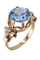 Bague 50 BAGUE ANCIENNE TOPAZE 58 Facettes 077571