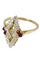 Bague 58 BAGUE MODERNE RUBIS ET DIAMANTS 58 Facettes 057831