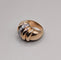 Bague Bague Tank boule godrons Diamants 58 Facettes