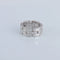 Bague 51 CARTIER - bague Maillon Panthère or gris, diamants 58 Facettes