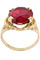 Bague BAGUE MODERNE RUBIS AFRICAIN 58 Facettes 047431