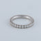 Bague 51 Alliance Cartier "Etincelle" Platine & Diamants 58 Facettes