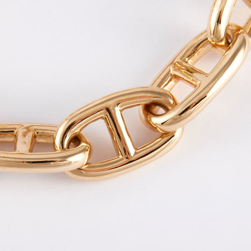 Bracelet Hermès - Bracelet Ancre Or Jaune 58 Facettes