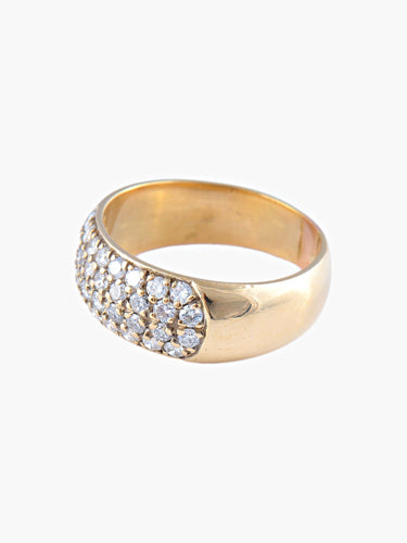Bague 61 Bague Jonc Diamants 58 Facettes