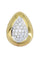 Pendentif PENDENTIF POIRE DIAMANTS 58 Facettes 054871