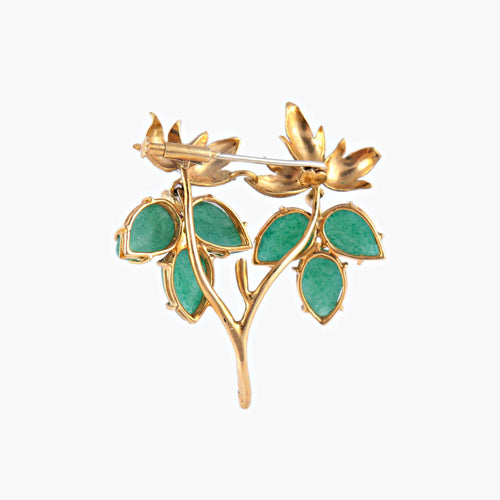 Broche Broche Grappes de raisin 58 Facettes