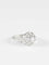 Bague 56 Bague Dôme Platine Diamants 58 Facettes