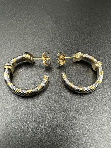 Boucles d'oreilles CARTIER - Boucles d’oreilles Trinity Acier Or 58 Facettes