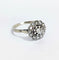 Bague 53 Bague marguerite ancienne or blanc diamants 58 Facettes 1-868/1