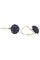 Boucles d'oreilles DORMEUSES ANCIENNE EN JAIS 58 Facettes 081681