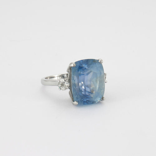 Bague Bague Saphir Ceylan naturel 58 Facettes