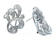 Boucles d'oreilles Clips d’oreilles Art Déco diamants 58 Facettes