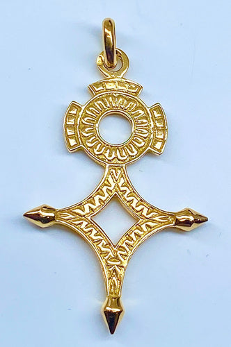 Pendentif Croix d’Agadez 58 Facettes AB192