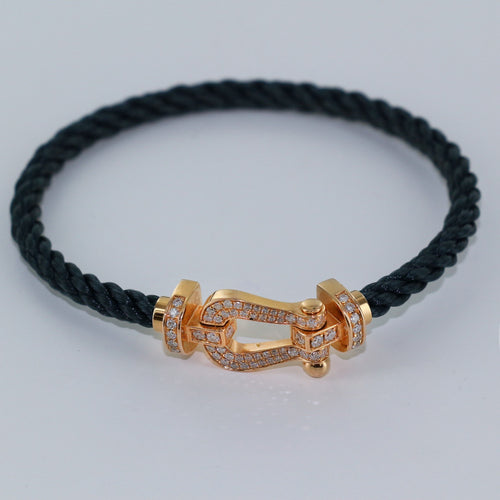 Bracelet Bracelet FRED or rose & diamants 58 Facettes