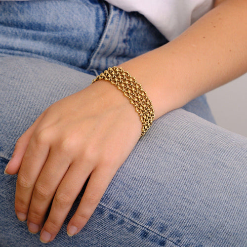 Bracelet CARTIER - Bracelet Manchette souple 58 Facettes