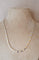 Collier Collier Or Jaune et Or Blanc, 14 carats 58 Facettes