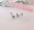 Boucles d'oreilles Boucles d'oreilles puces Tanzanites Or Blanc 58 Facettes AA 1496