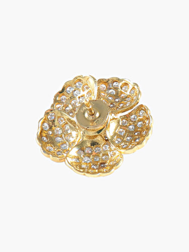 Boucles d'oreilles Boucles d'oreilles Marguerite Emeraudes Diamants 58 Facettes