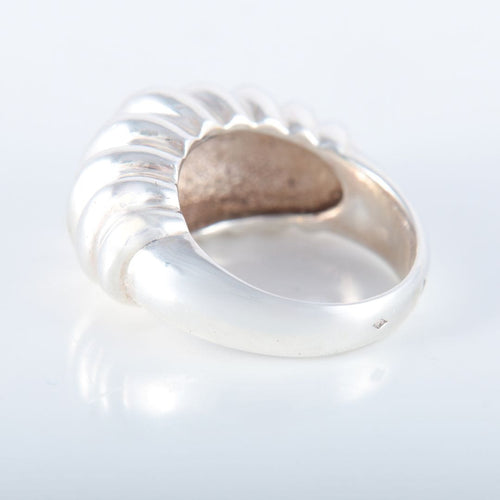 Bague 51 Bague Hermès godronnée 58 Facettes 8400