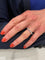 Bague ALLIANCE MODERNE DIAMANTS 58 Facettes 047541
