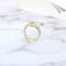 Bague Bague en or jaune, émeraude, diamants 58 Facettes AA 1553